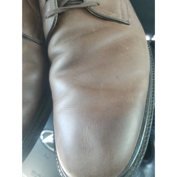 JOHNSON & MURPHY MEN\'S SZ 11M BROWN 20-6532 PRE-OWNED main image 6